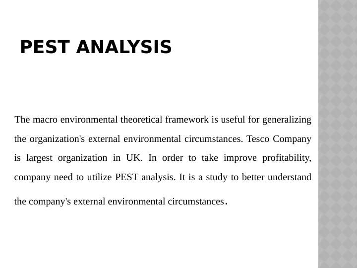 Business Environment - PEST Analysis and Porters Five Force Model_4