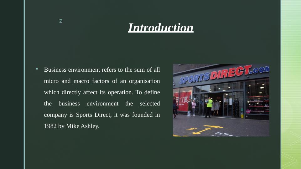 Analyzing Business Environment of Sports Direct using PEST and Porter's Five Forces Models_3