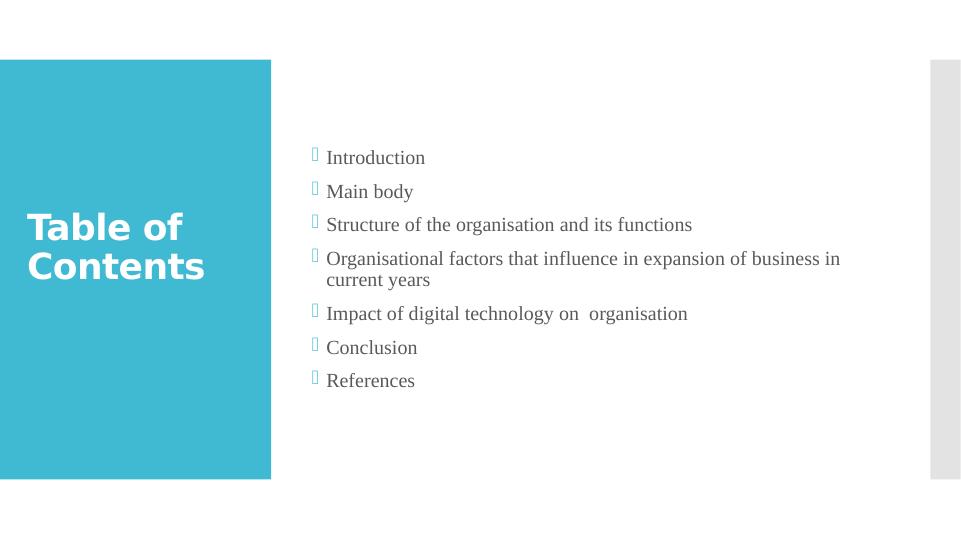 Business Environment: Organizational Structure, Factors and Digital Technology Impact_2