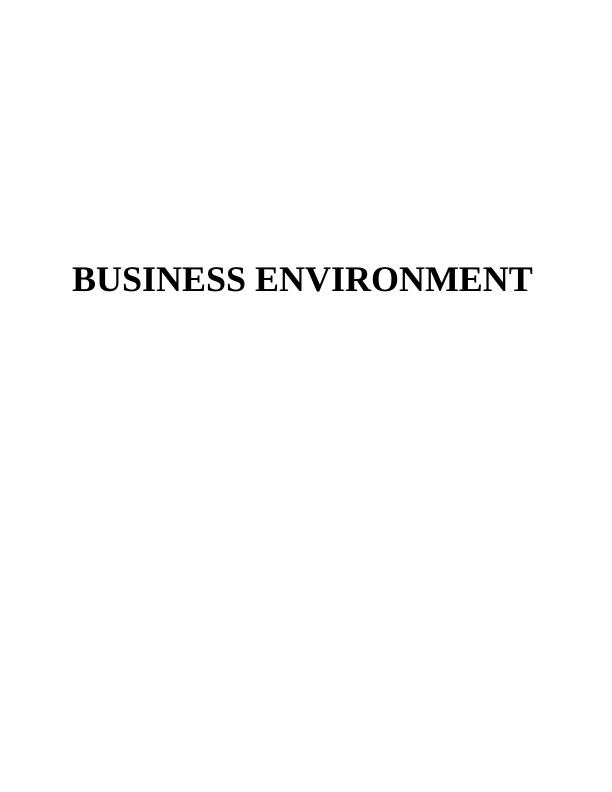 Business Environment: Types of Organizations, Legal Structures, Competition Policy, Government Interventions, and Globalization_1