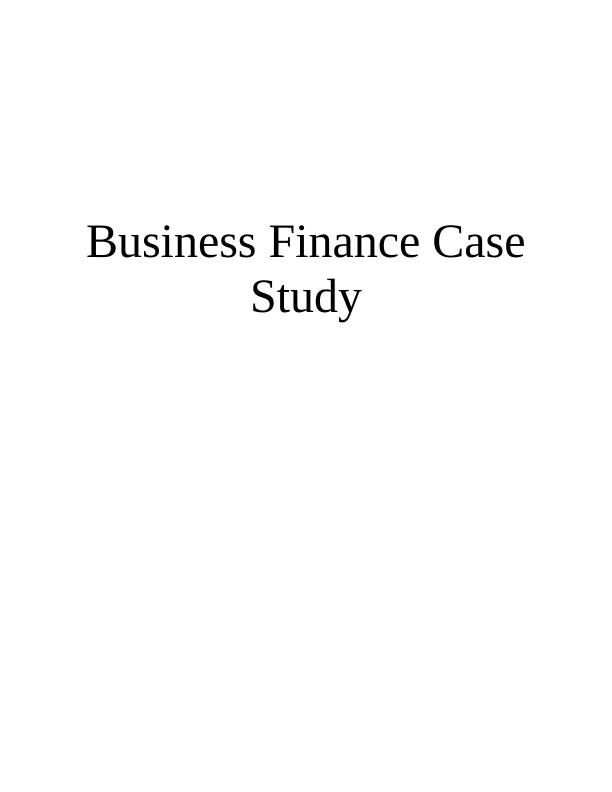 Business Finance Case Study: Analyzing R plc Performance with Ratio Analysis_1