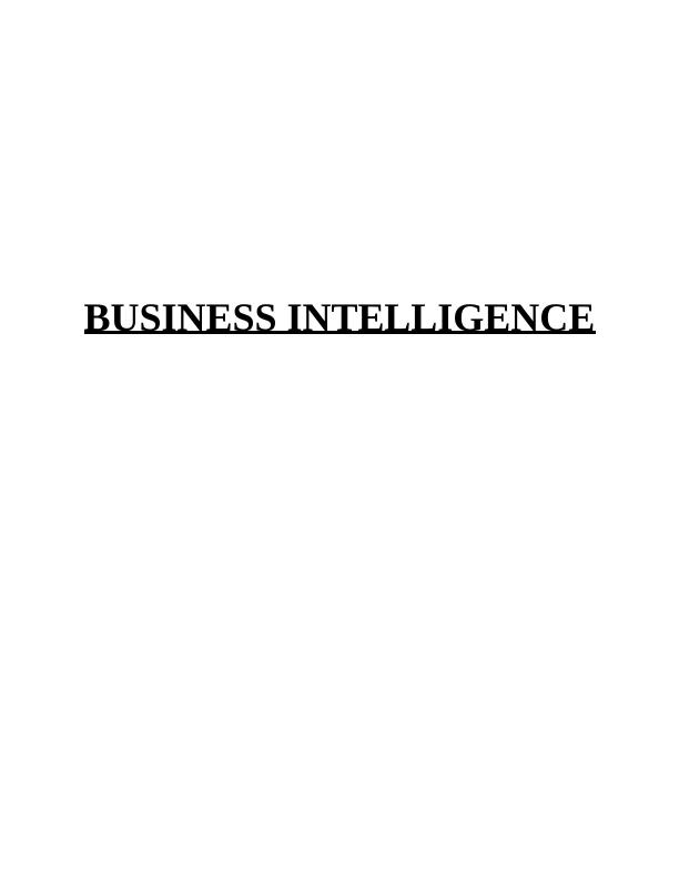 Business Intelligence: A Critical Analysis of Declining Profit in Marks and Spencer_1