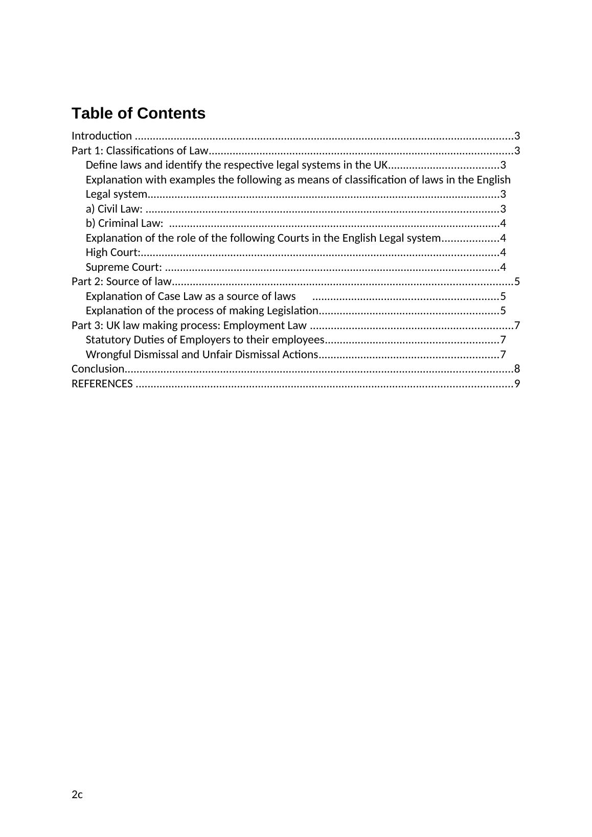 Legal System For Business Law: Classifications, Sources, And UK Law ...