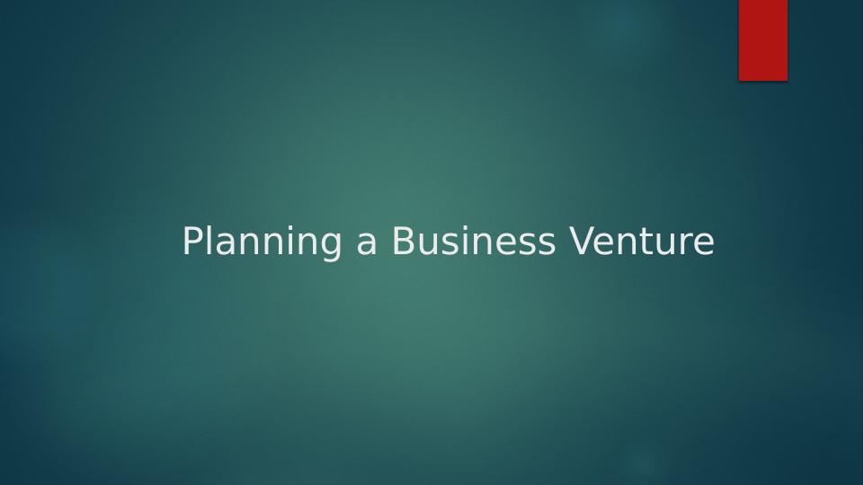Planning a Business Venture: Funding Requirements, Start Up Cost, Projected Balance Sheet and Cash Flow Statement_1