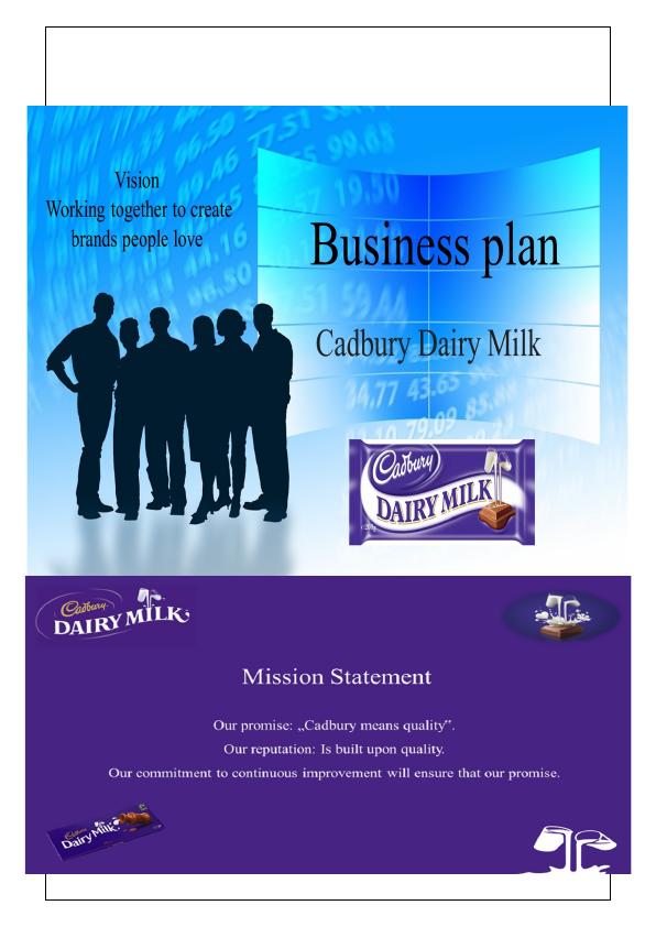 Business Plan for Cadbury: SWOT, PESTEL and Porter's Five Forces Analysis_1