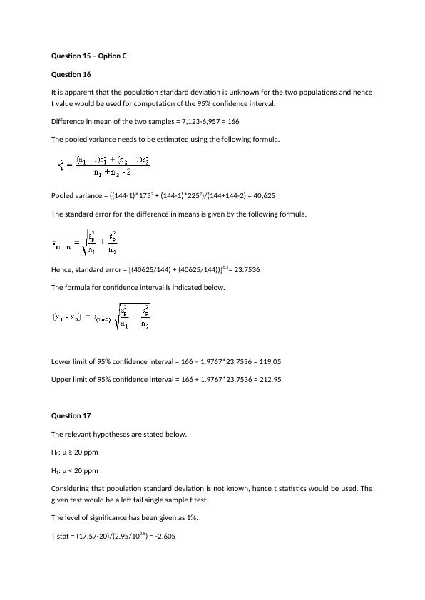 Calculation and Analysis of Confidence Interval, Hypothesis Testing, Correlation Coefficient and Chi-Square Test_1