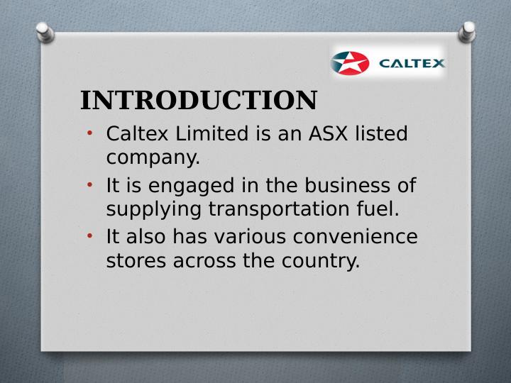 Strategic Management Accounting for Caltex Australia Limited_2