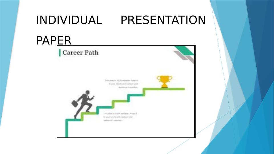 Individual Presentation Paper on Career Plan in Human Resource_1