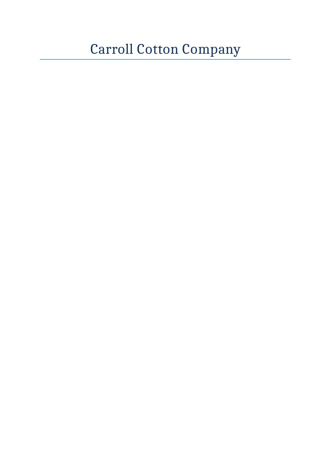 Carroll Cotton Company A Leading Cotton Gin in Australia