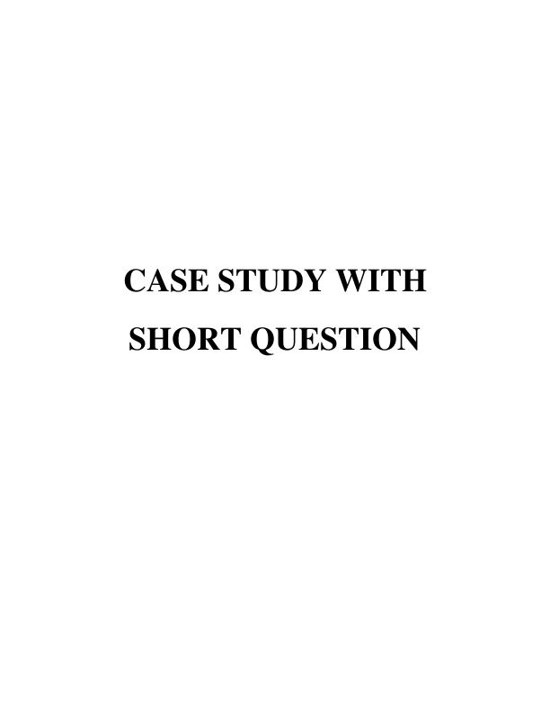 what is case study short answer