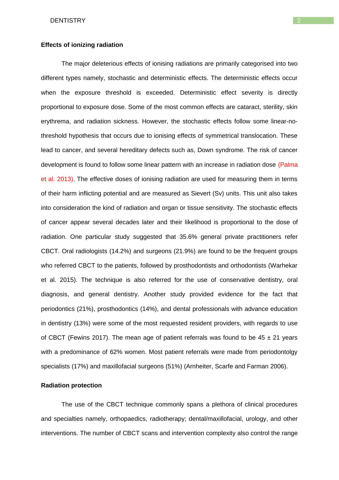 CBCT in Endodontics Advantages, Drawbacks, and Radiation Protection