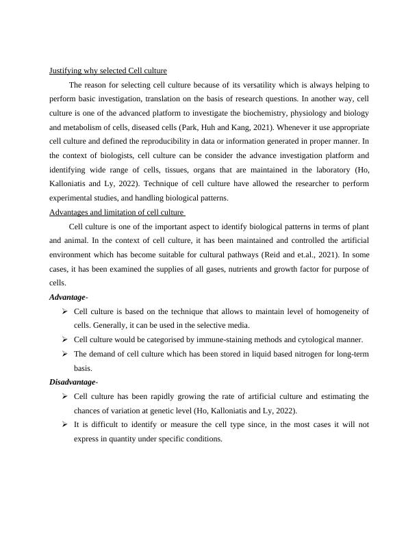 Cell Culture Advantages, Limitations, and Unique Insights