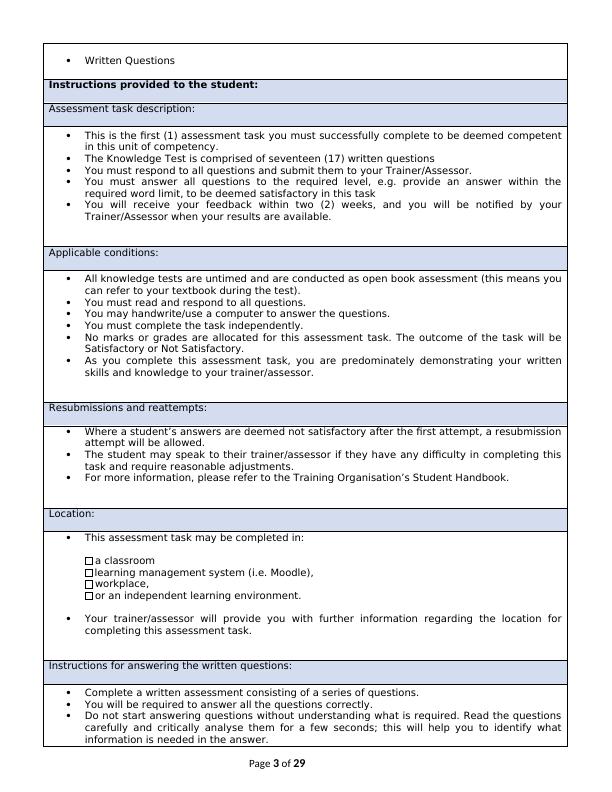 CHCDIS001 Assessment Cover Sheet and Knowledge Test_3