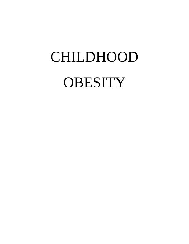 Role of physical activity on psychological consequences of childhood obesity later in life_1