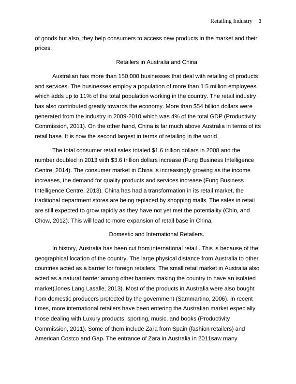 Comparison of Retail Industry in China and Australia_3