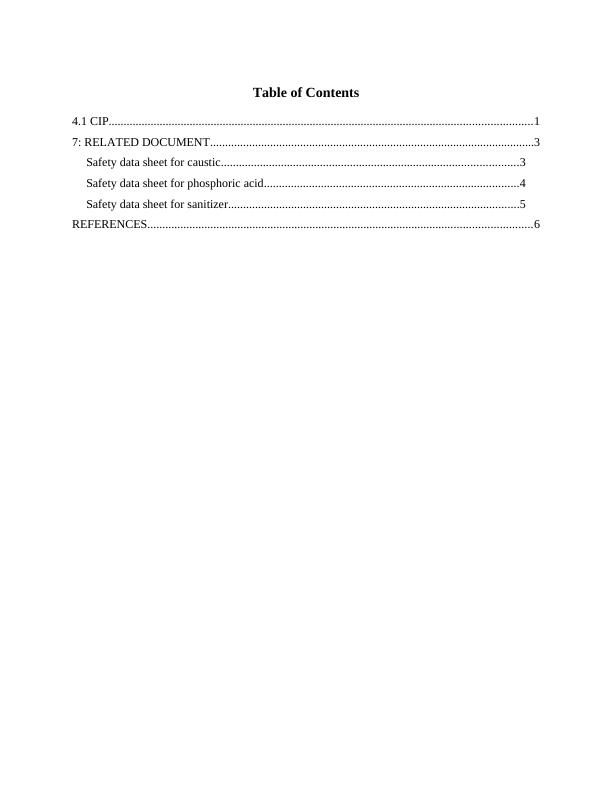 CIP Procedure for Effective Cleaning and Safety Measures in Craft Brewery