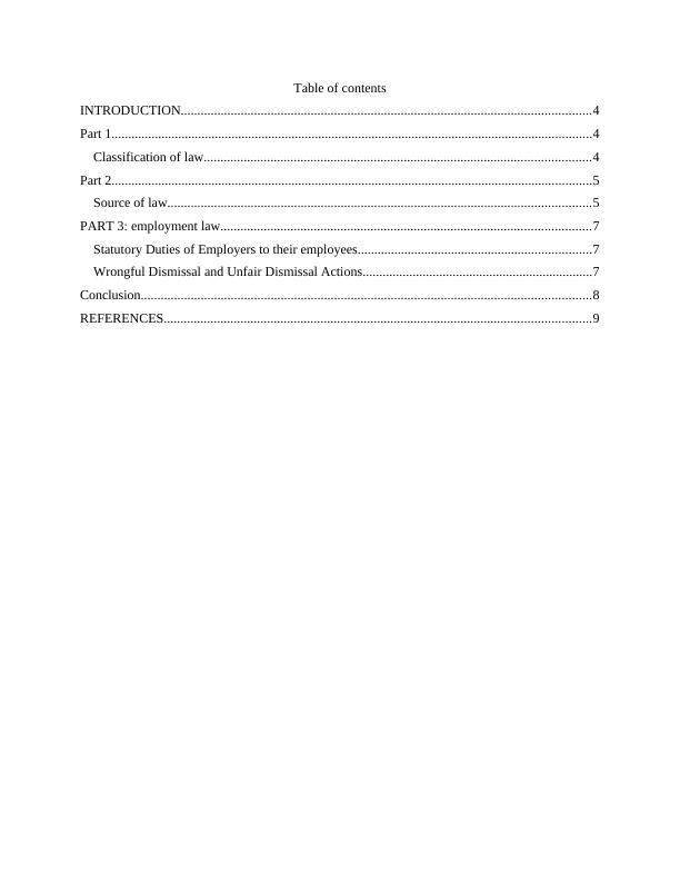 Classification And Sources Of Law In The UK Legal System - Desklib