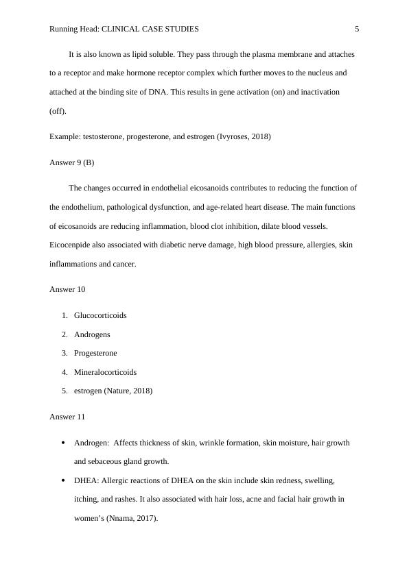 clinical case study worksheet answers