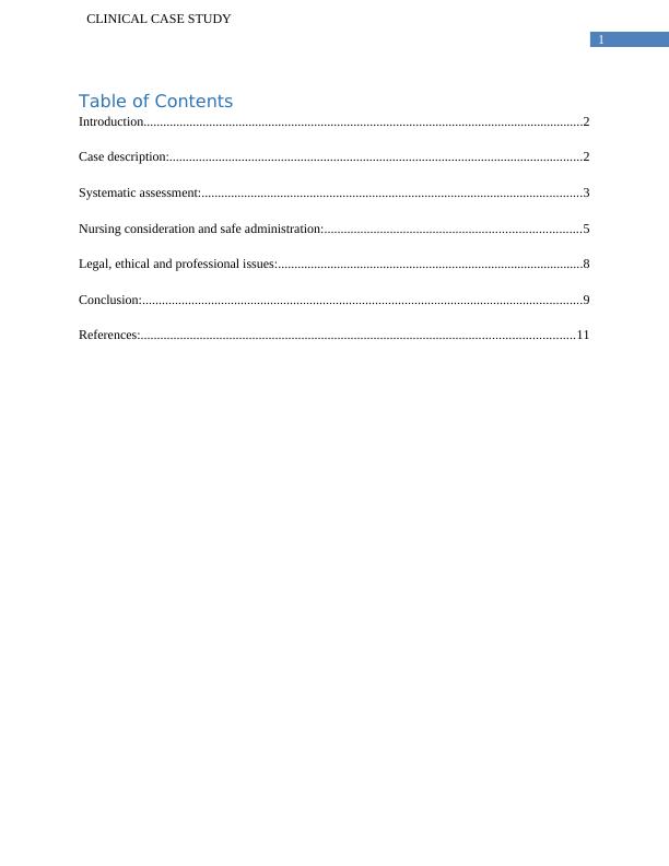 Postoperative Management and Nursing Considerations: A Clinical