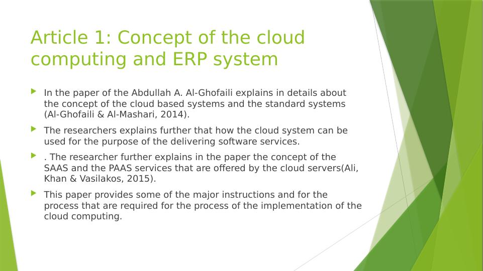 Cloud Based Enterprise Resource Planning: Concept, Architecture, Features, Adoption Process, and Examples_2
