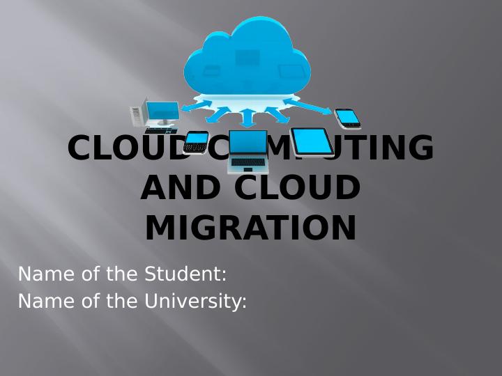 Cloud Computing and Cloud Migration: A Comprehensive Study_1