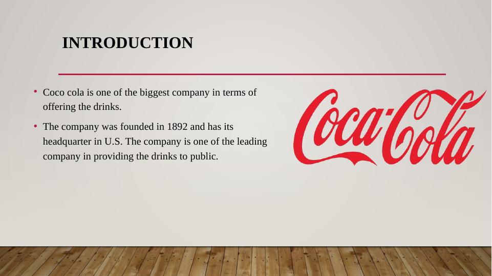 marketing presentation on coca cola