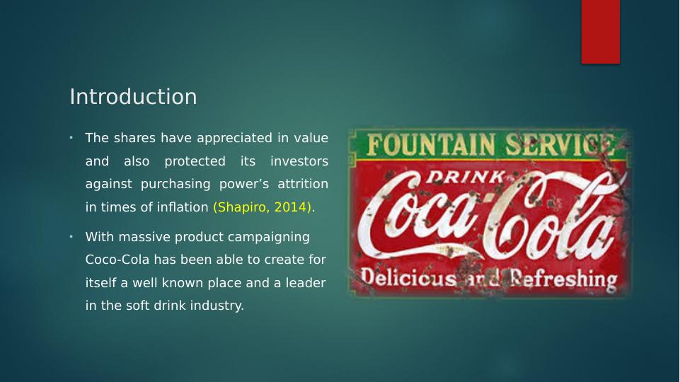 Portfolio Management for Coca-Cola: Diversification, Investment, Management, Exchange Rates and Currency Forecast_5
