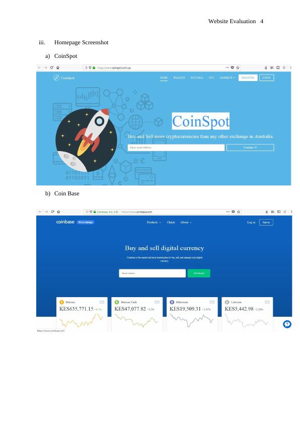 Website Evaluation: CoinSpot and Coin Base_4