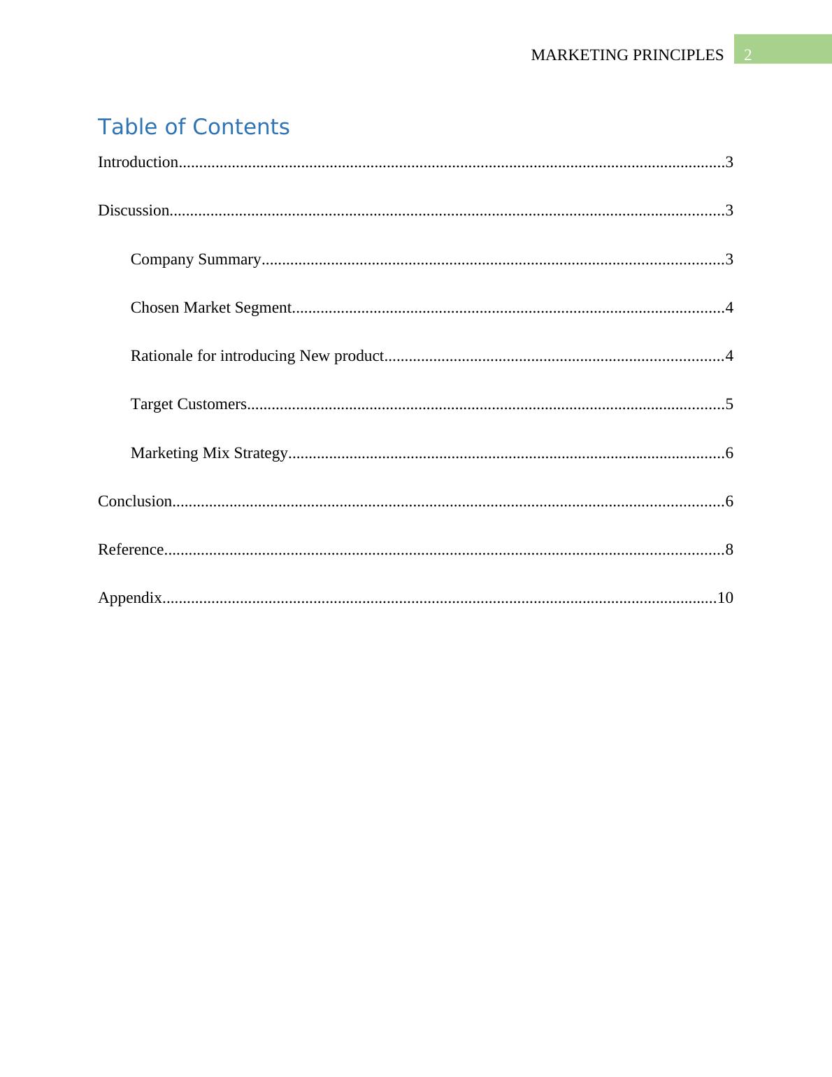 Marketing Principles for Colgate Toothpaste