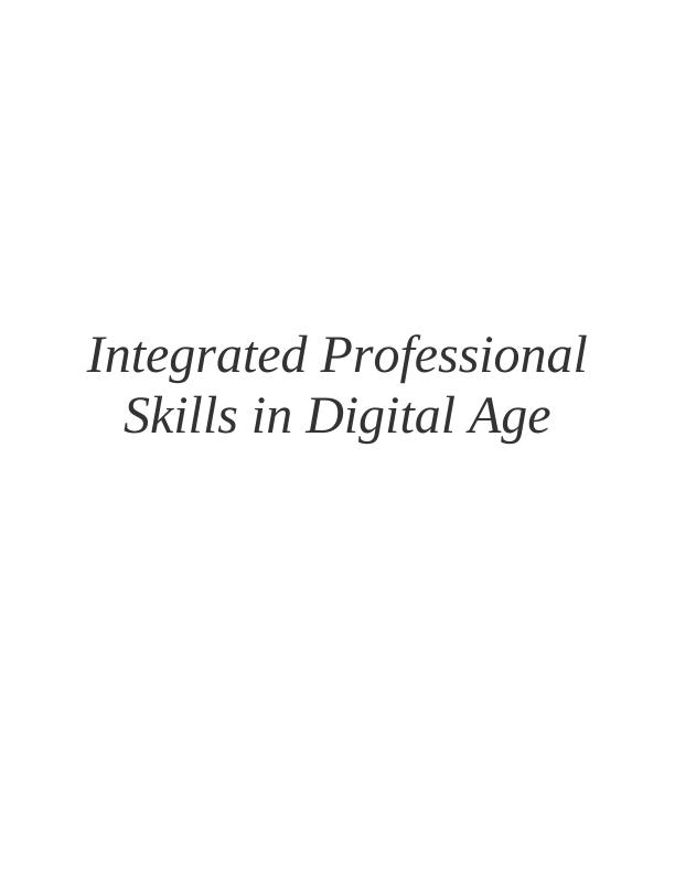 Integrated Professional Skills in Digital Age_1