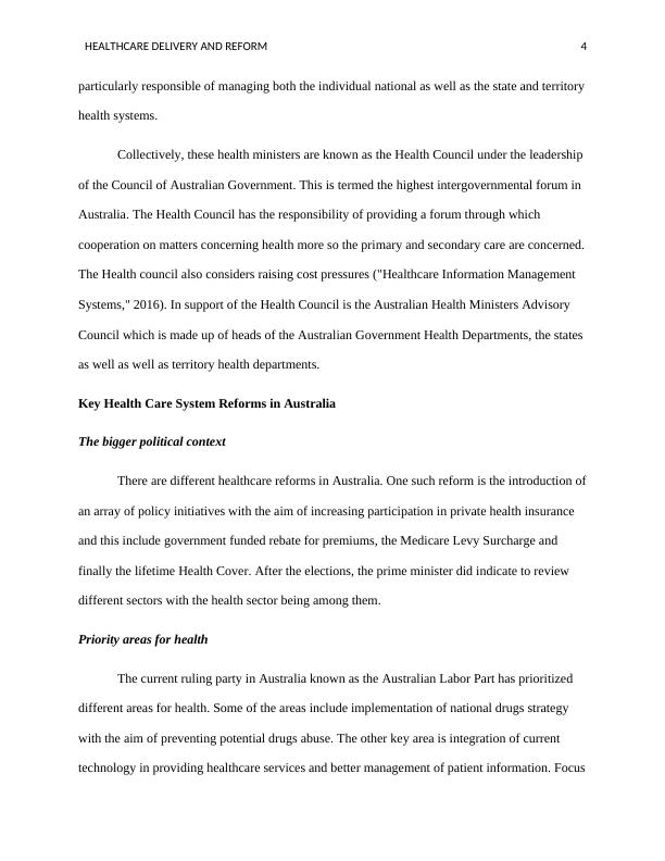 Healthcare Delivery and Reform: A Comparative Analysis of Australia, United Kingdom, and United States of America_4