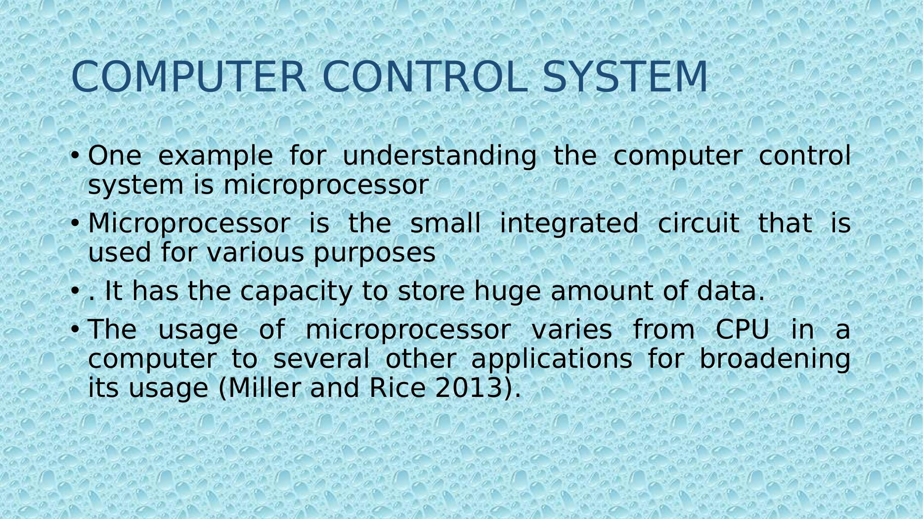 Computer Control System and Robotics: Advantages, Limitations, and ...