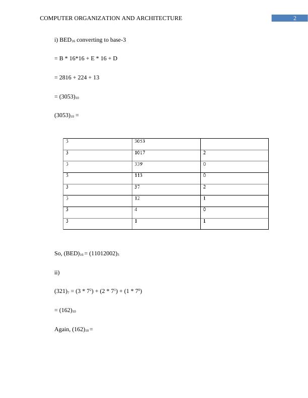 computer organization and architecture assignment questions