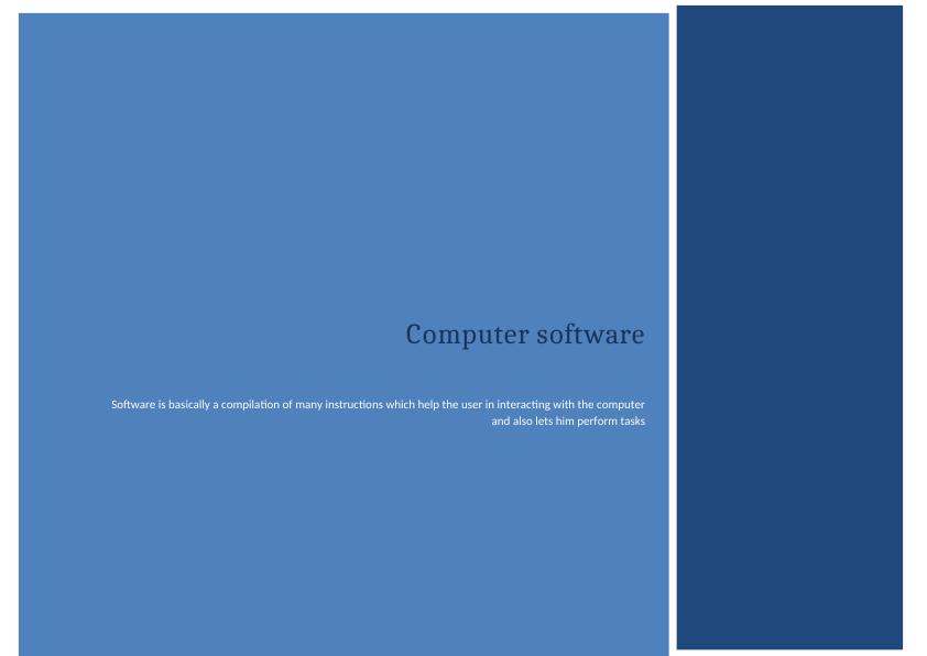 Computer Software - Description, Responsibilities, Step-by-Step Instructions, Troubleshooting and Additional Information_1