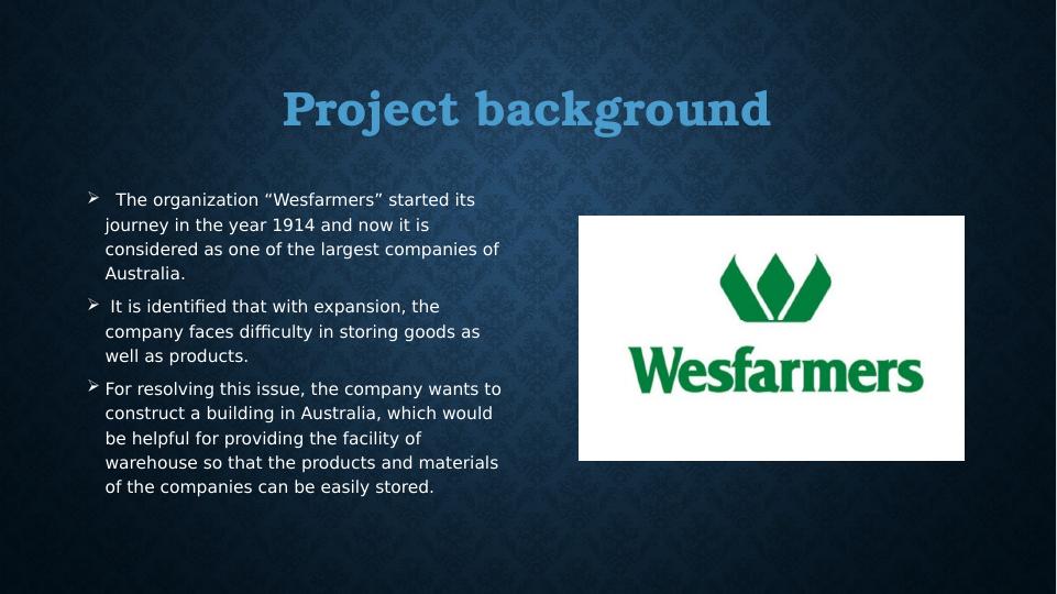 Construction of a Building for Wesfarmers for Warehouse Facility_3