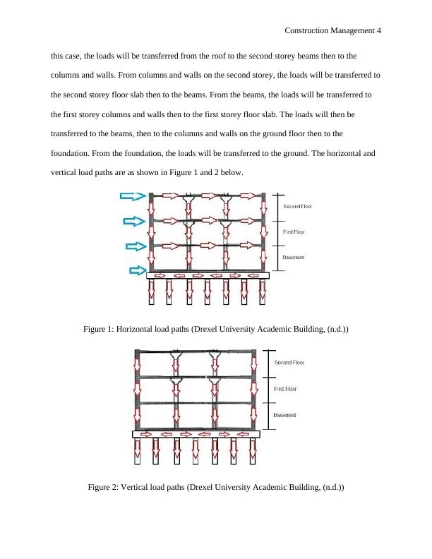 Construction Management: Structural Analysis, Load Paths, Building ...