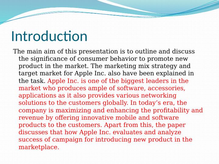apple consumer behavior case study