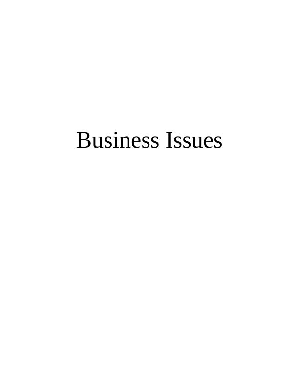 Contemporary Business Issues: Impact of Artificial Intelligence on Amazon, UK Economy, and Society_1