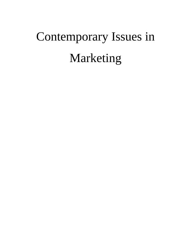 Contemporary Issues in Marketing: Exploring the 4Ps Marketing Mix with Enterprise Rent-A-Car_1