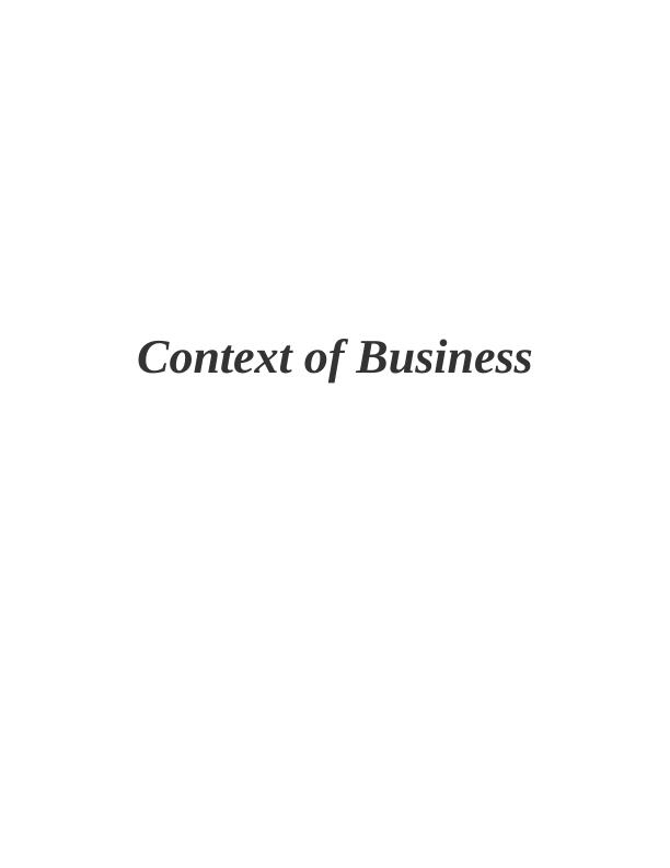 Context of Business: PESTLE and SWOT Analysis of Marks & Spencer and Leadership Styles_1