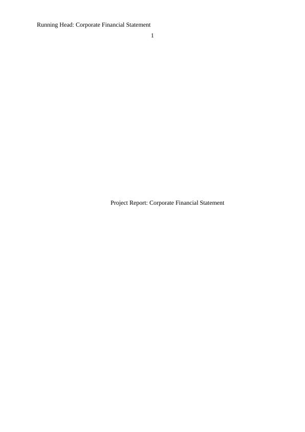 Corporate Financial Statement: SML, CML, MVP and CAPM_1
