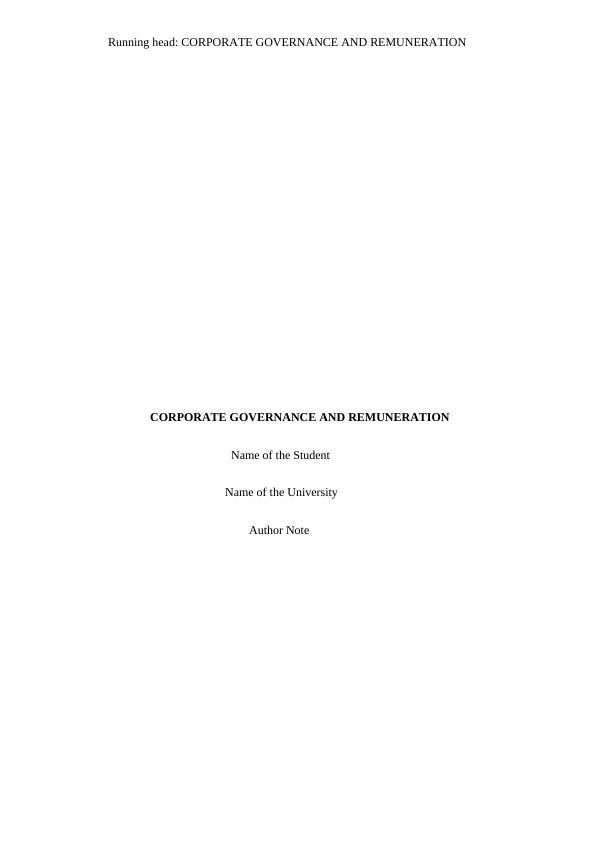 Corporate Governance and Remuneration_1