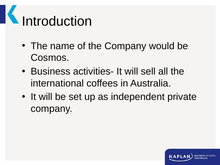 New Markets: Barriers and Ways to Overcome for Cosmos Coffee Company in Australia_2