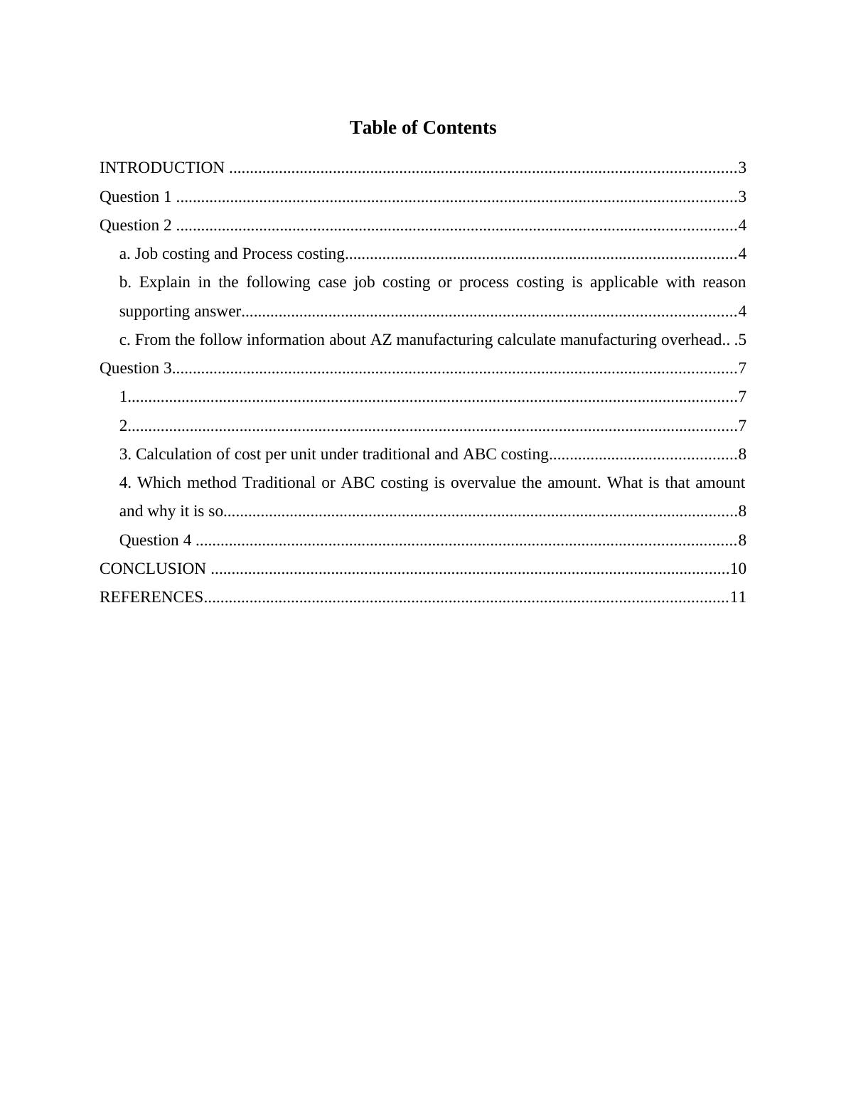 Cost Accounting: Job Costing, Process Costing, Traditional Costing and ...