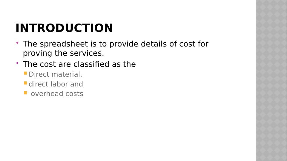 Cost Sheet for Desklib - Direct Material, Direct Labor and Overhead Costs_2