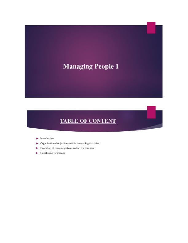 People Management in Costa Coffee: Functions of HR and Objectives_1