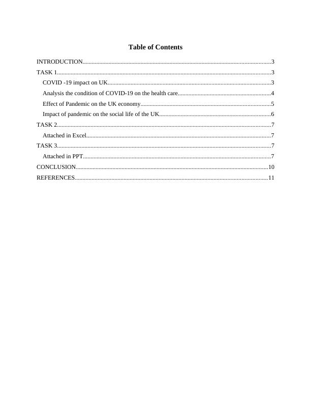 COVID-19 Impact on UK: Healthcare, Economy and Social Life Analysis