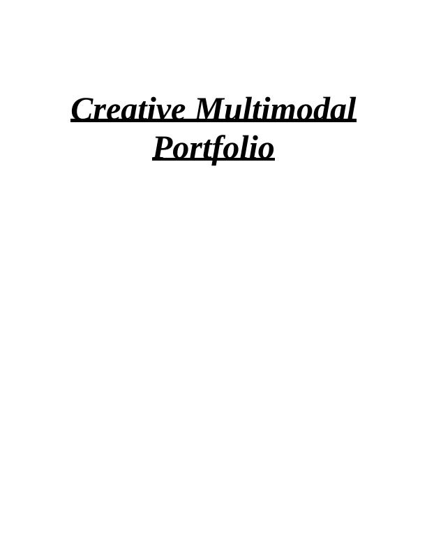 Creative Multimodal Portfolio_1