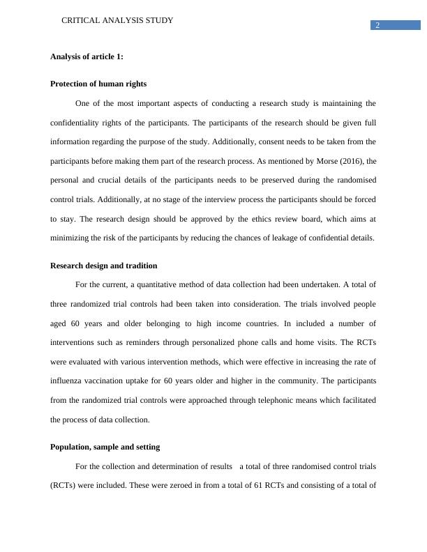 Critical Analysis Study of Two Research Articles_3
