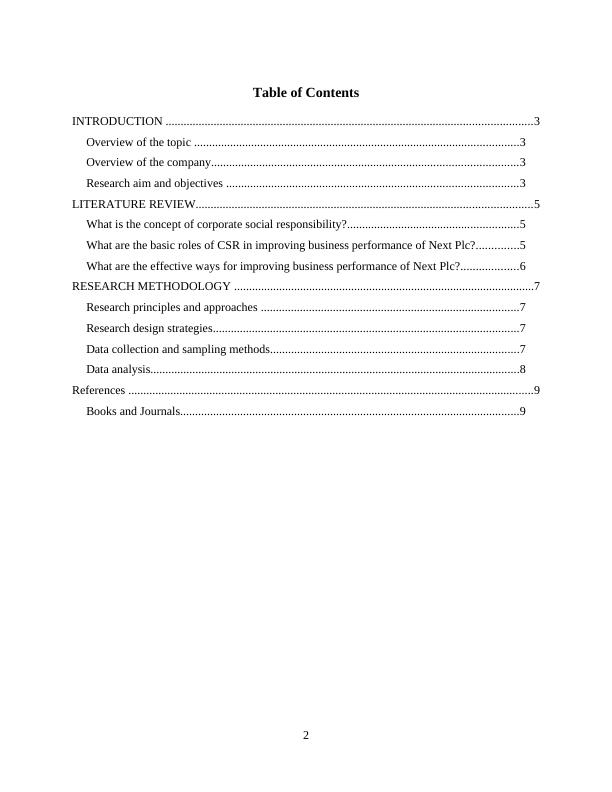 Corporate Social Responsibility and Business Performance of Next Plc